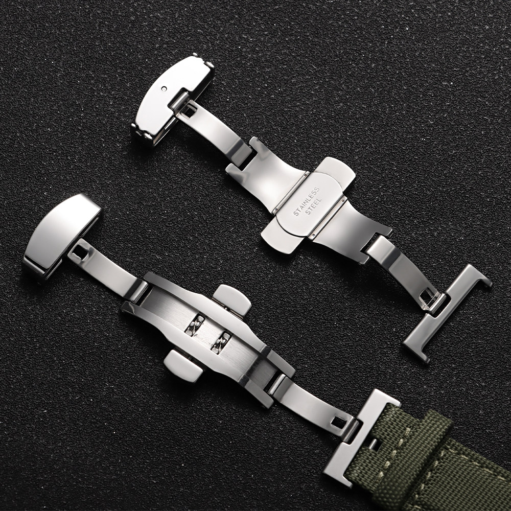 10/12/14/16/18/20/22mm Polishe - Butterfly Clasp Deployant recensione e prezzo