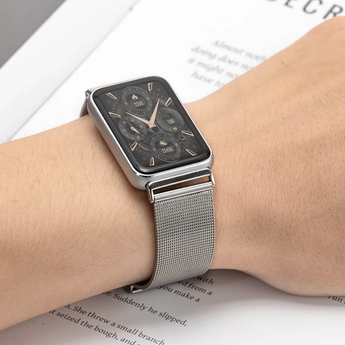 Stainless Steel Strap for Sams - Mesh Strap Metal recensione e prezzo