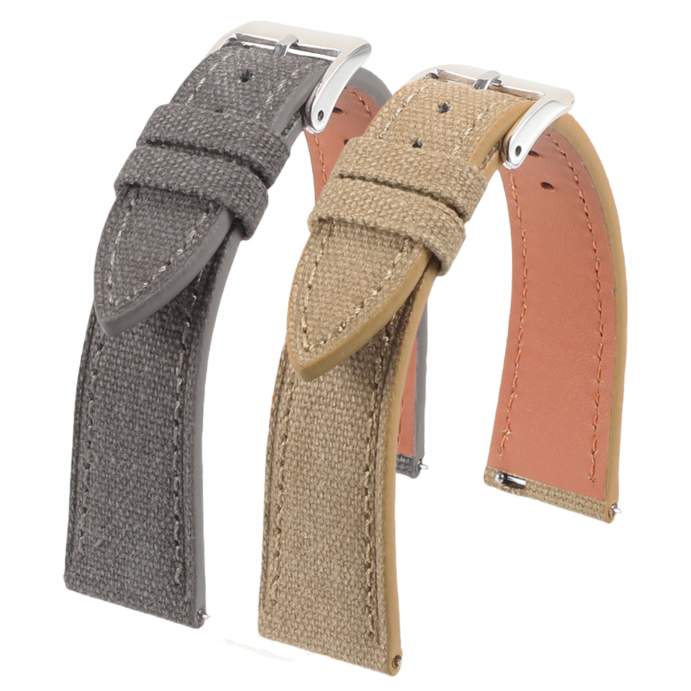 Handcrafted Slim Watch Strap 2 - Canvas Strap Watch recensione e prezzo