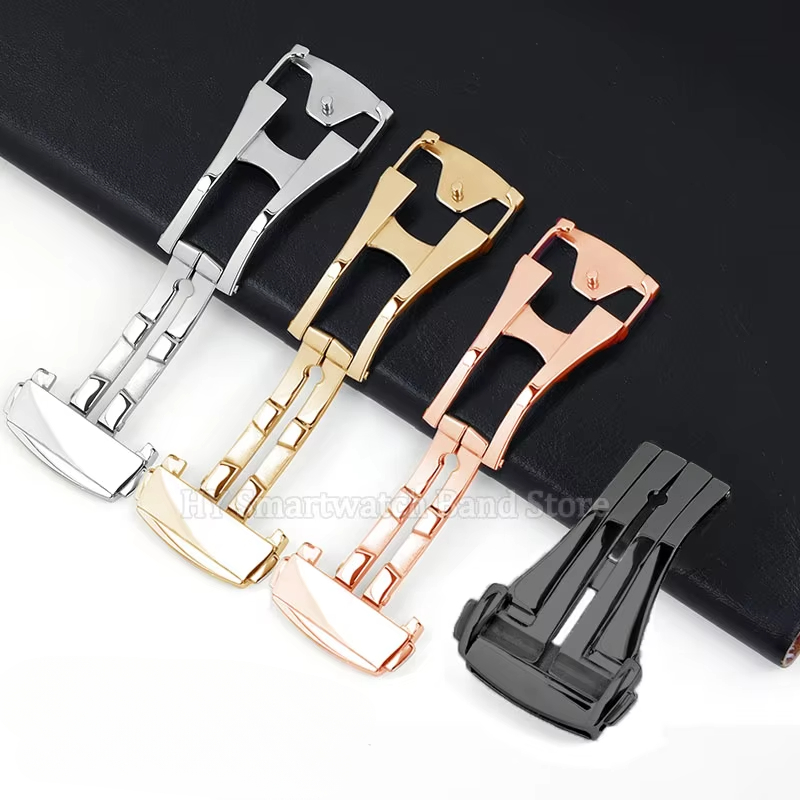 16mm 18mm 20mm Metal Watch Ban - Butterfly Clasp Deployant recensione e prezzo
