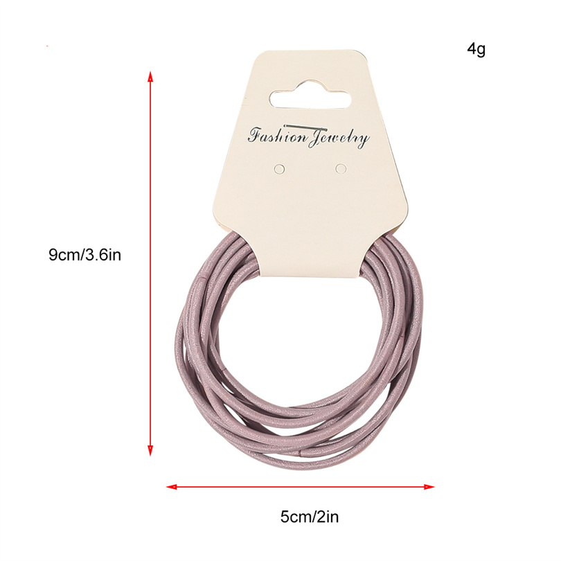 10PCS Women Girls Simple Basic - Silicone Band Women recensione e prezzo