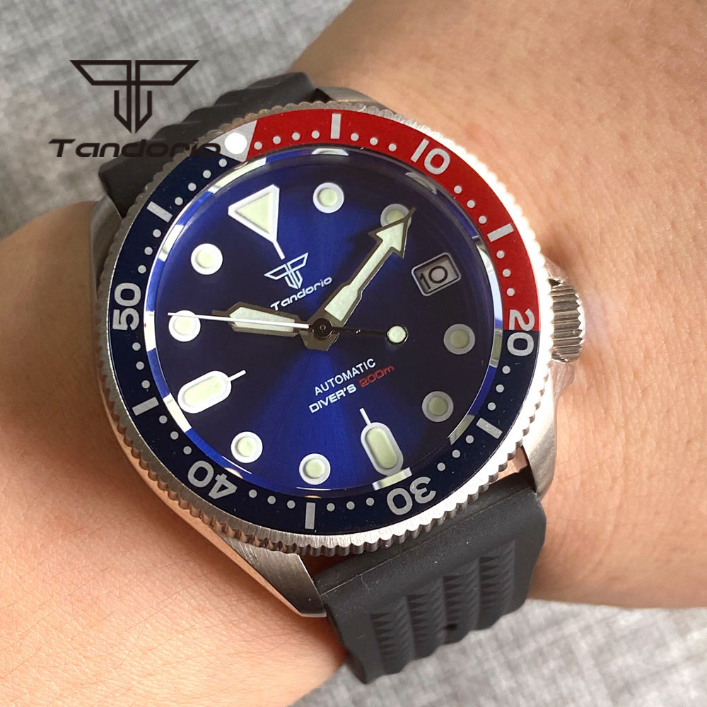 Tandorio NH35A 37mm Automatic  - Rubber Strap Diver recensione e prezzo