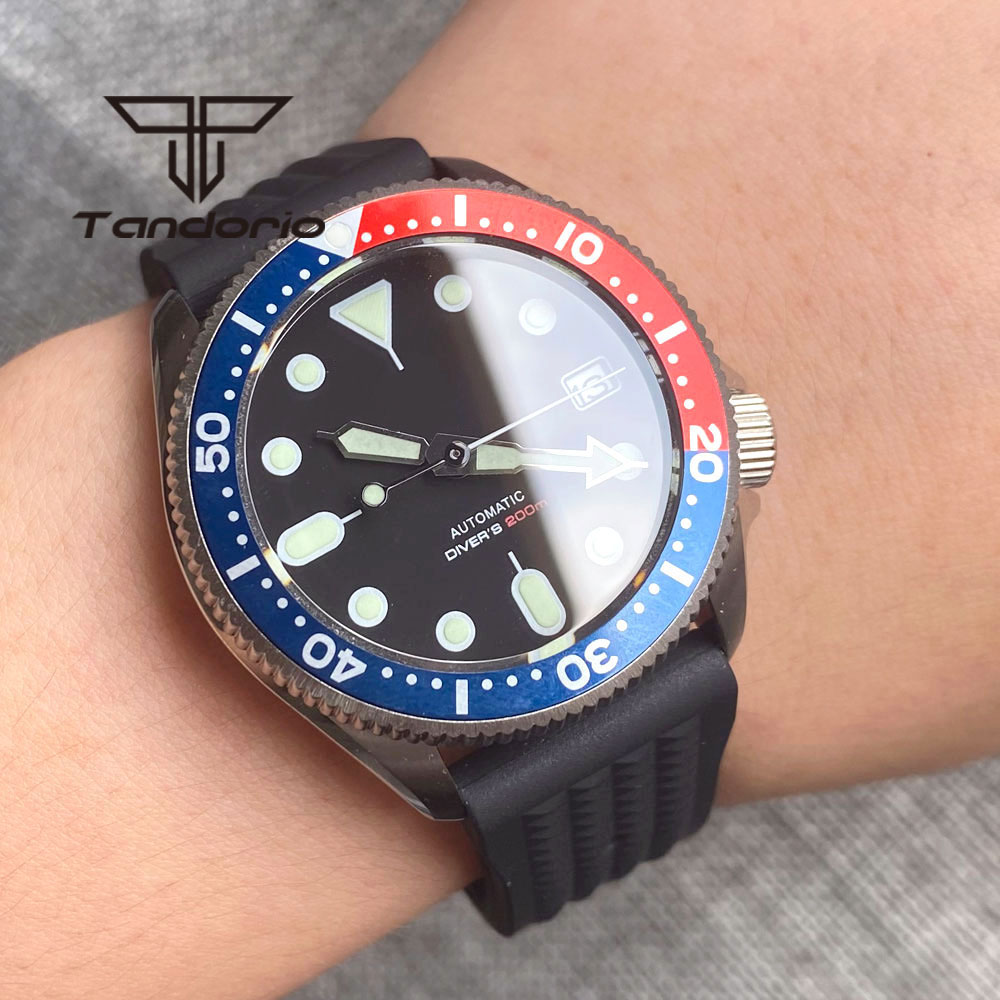 Tandorio NH35A 37mm Automatic  - Rubber Strap Diver recensione e prezzo