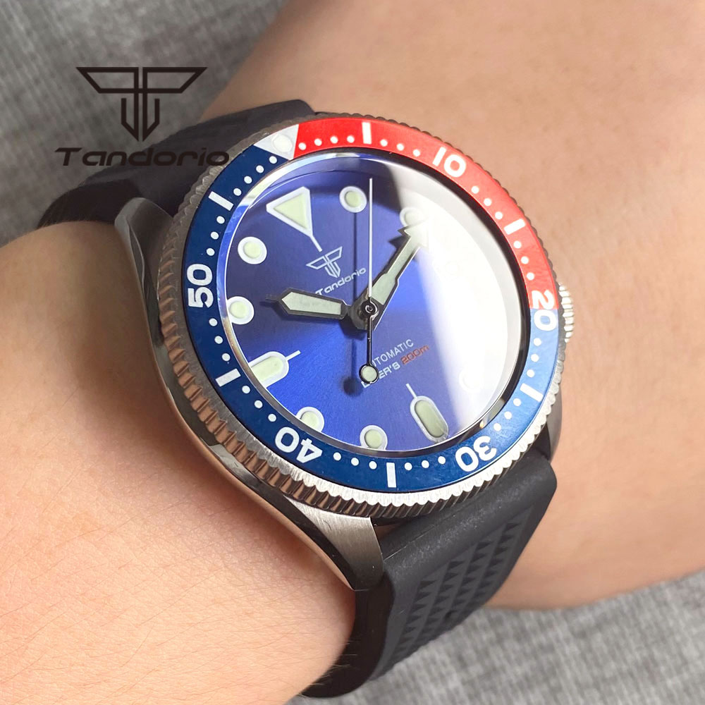 Tandorio NH35A 37mm Automatic  - Rubber Strap Diver recensione e prezzo