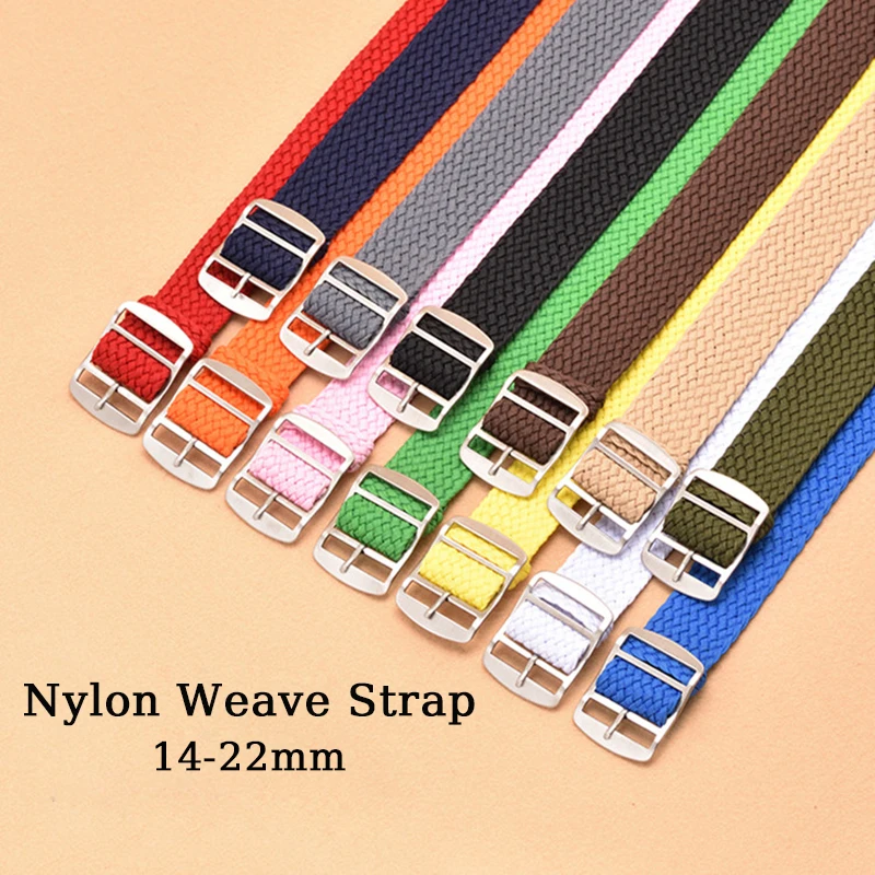 Nylon Strap 14mm 16mm 18mm 20m - Perlon Strap Woven recensione e prezzo