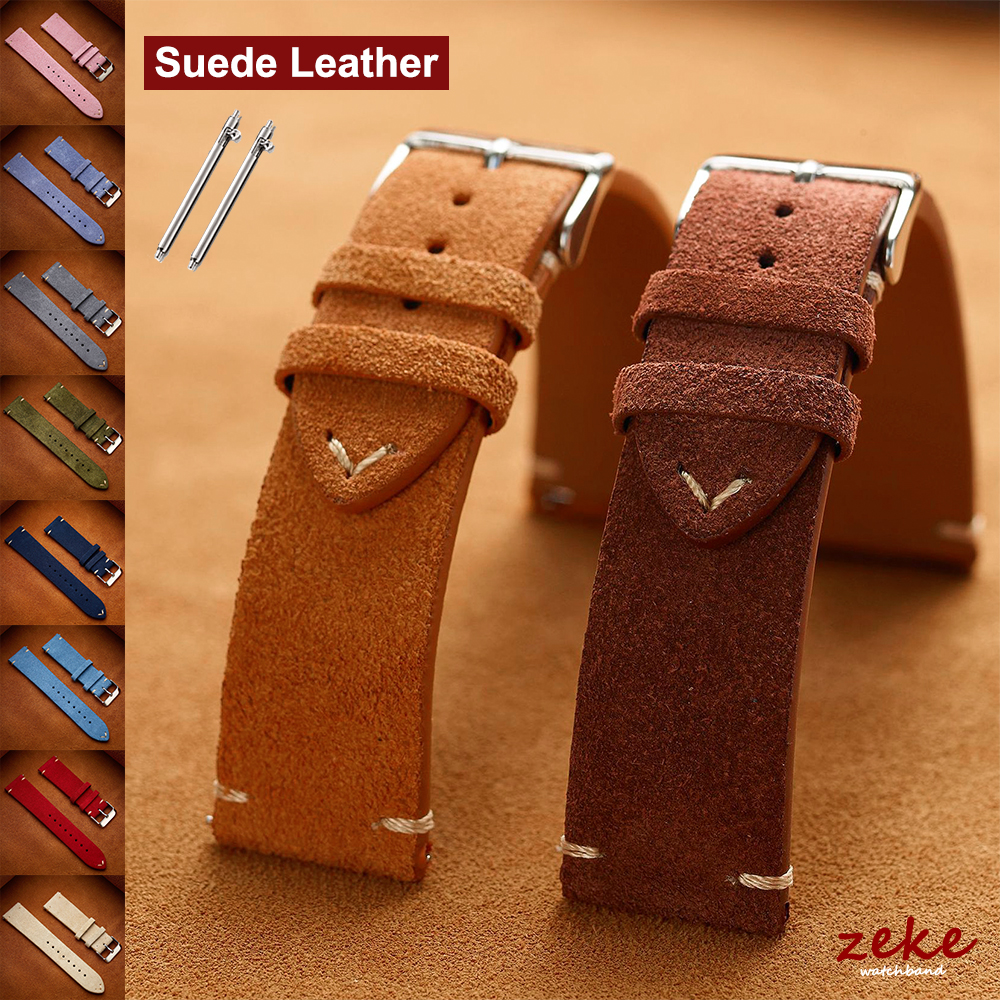 Brown Genuine Leather Watch Ba - Suede Strap Watch recensione e prezzo