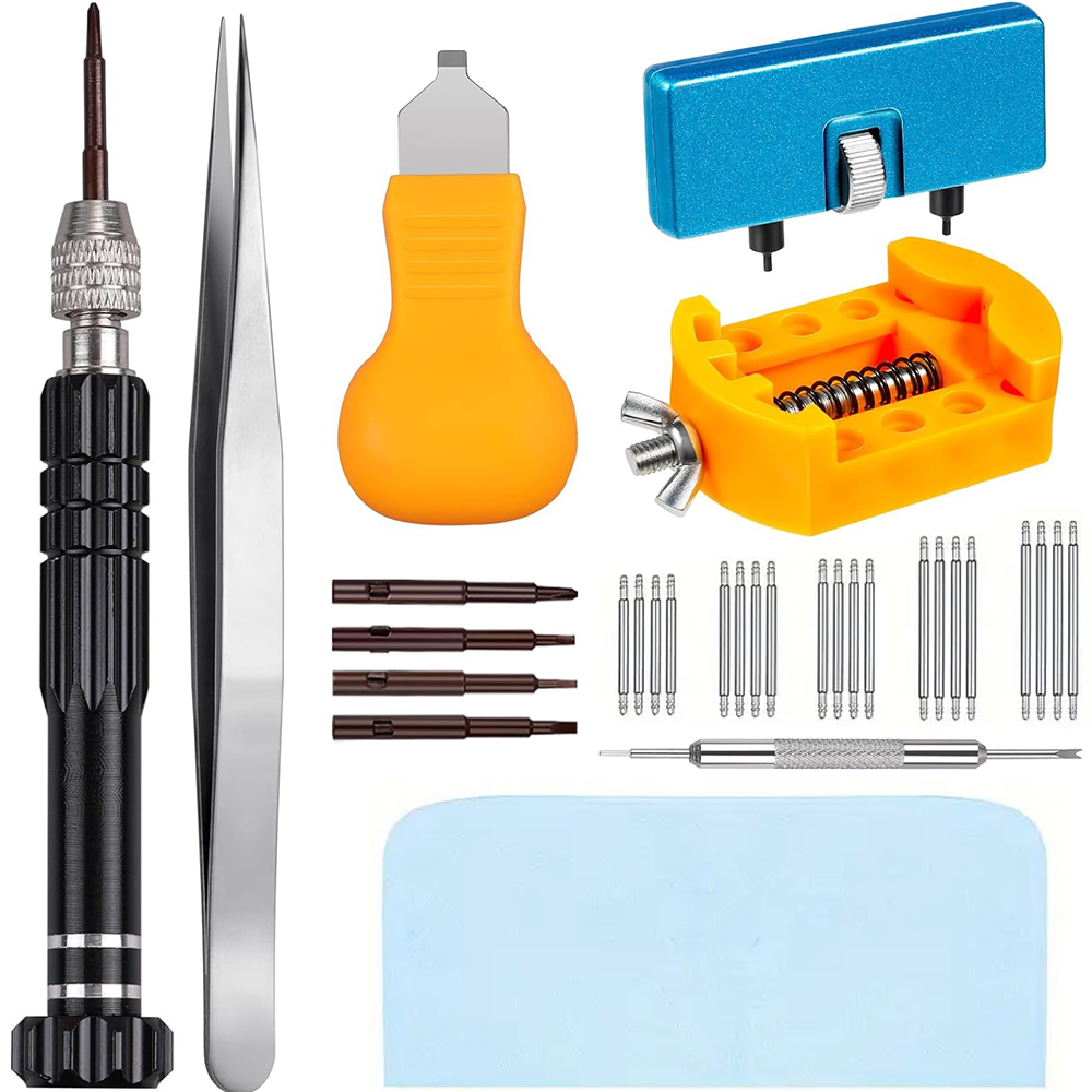 32 pcs Watch Battery Replaceme - Spring Bar Tool Set recensione e prezzo