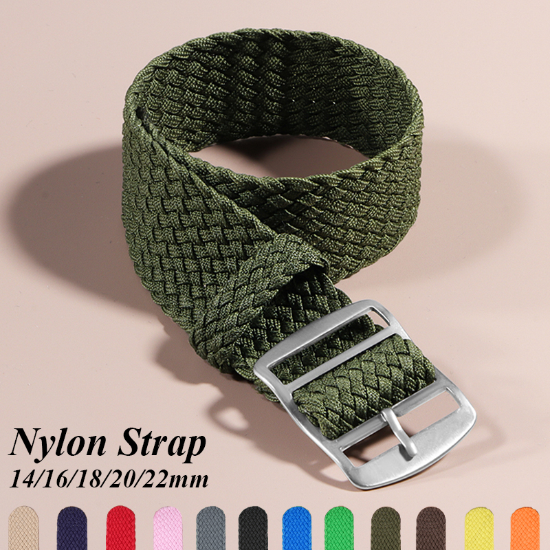 16mm 18mm 20mm 22mm Nylon Canv - Perlon Strap Woven recensione e prezzo