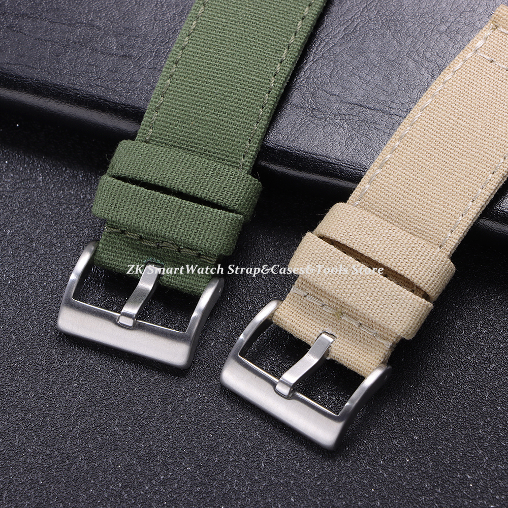 Nylon Watch Strap 20mm 22mm fo - Canvas Strap Watch recensione e prezzo