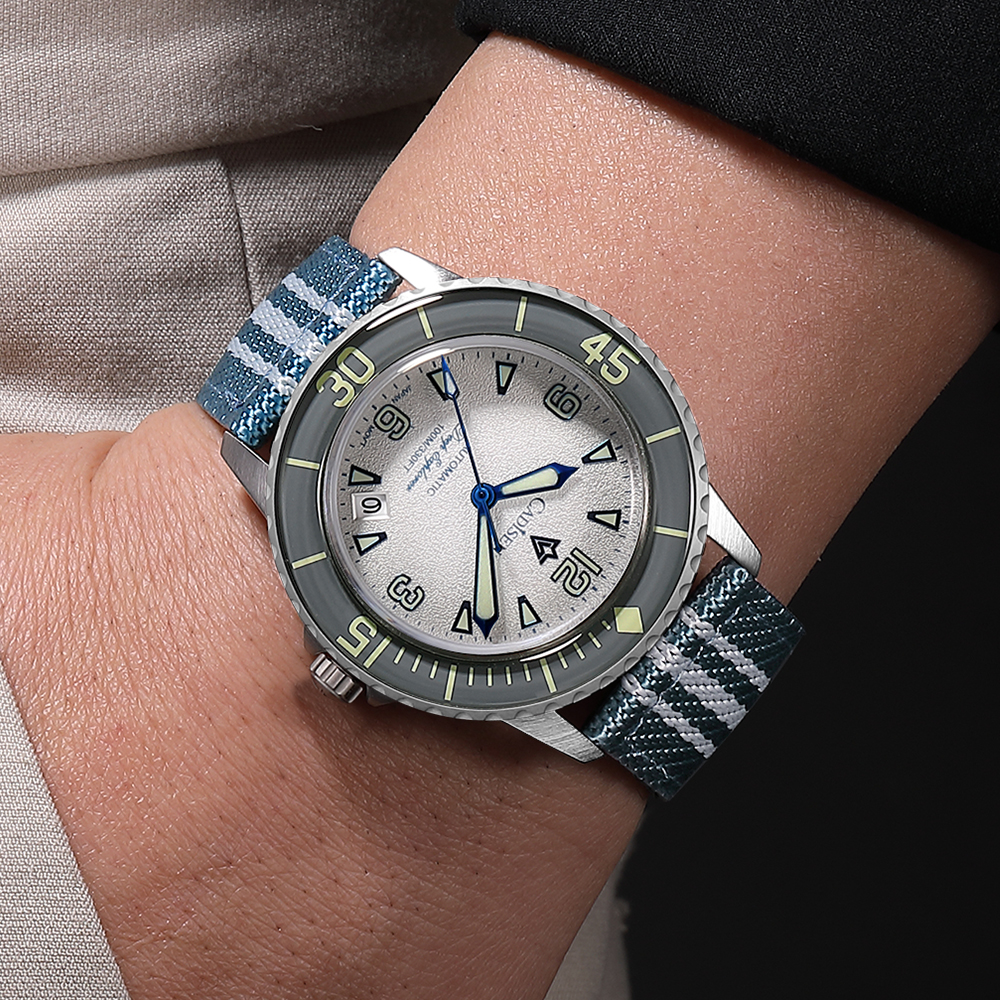 CADISEN Deep Explorer MIYOTA 8 - Canvas Strap Watch recensione e prezzo