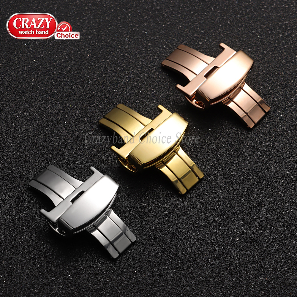 Stainless Steel Butterfly Buck - Butterfly Clasp Deployant recensione e prezzo