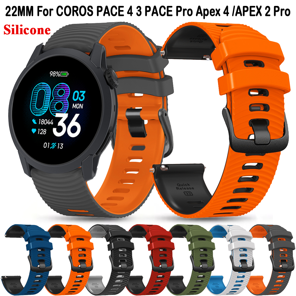 For COROS Apex 4 42mm/APEX 2 P - Silicone Watch Band 22Mm recensione e prezzo