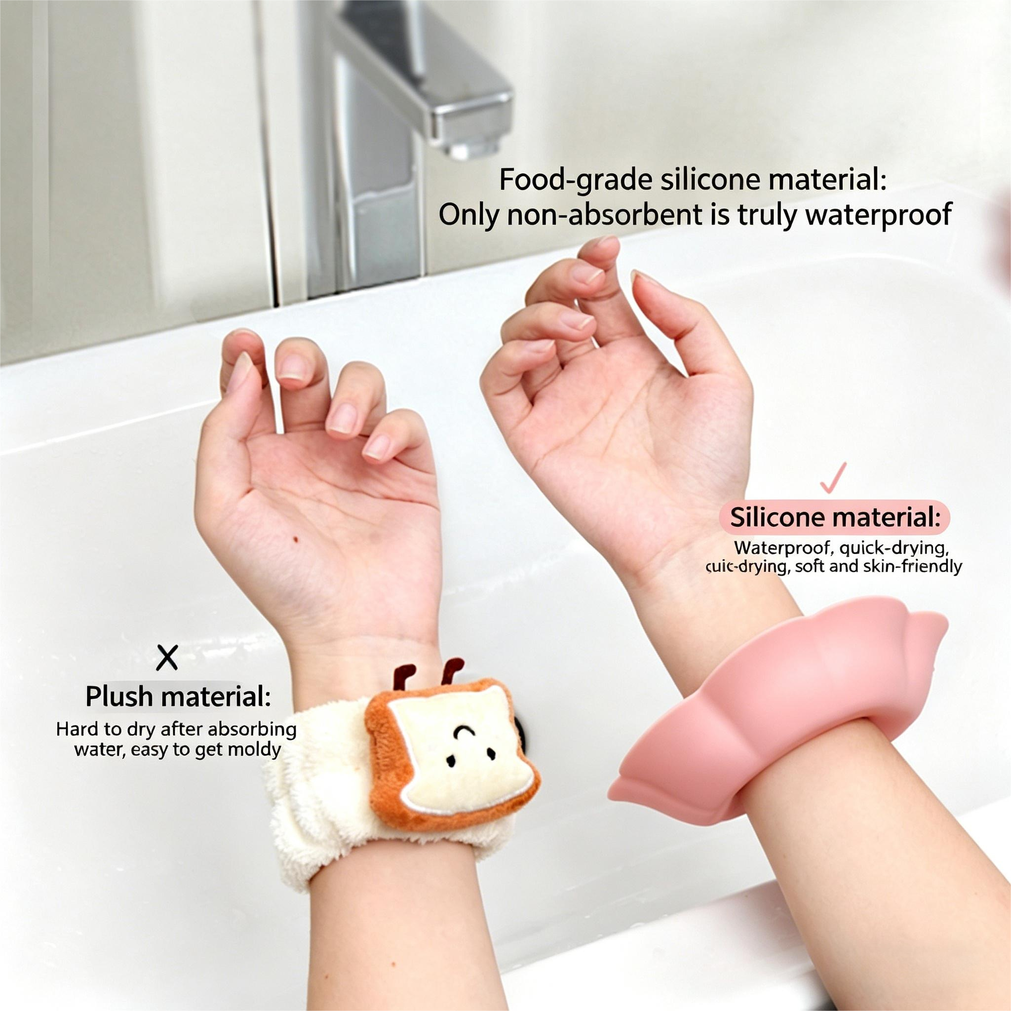 2Pcs Women Silicone Face Wash  - Silicone Band Women recensione e prezzo