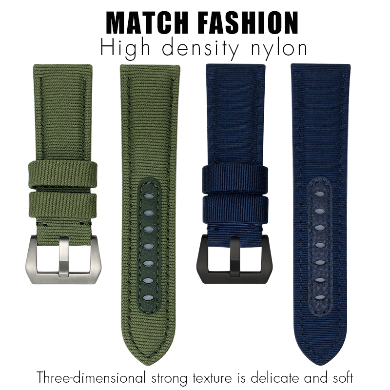 for Panerai 24mm New Nylon Wat - Canvas Strap Watch recensione e prezzo