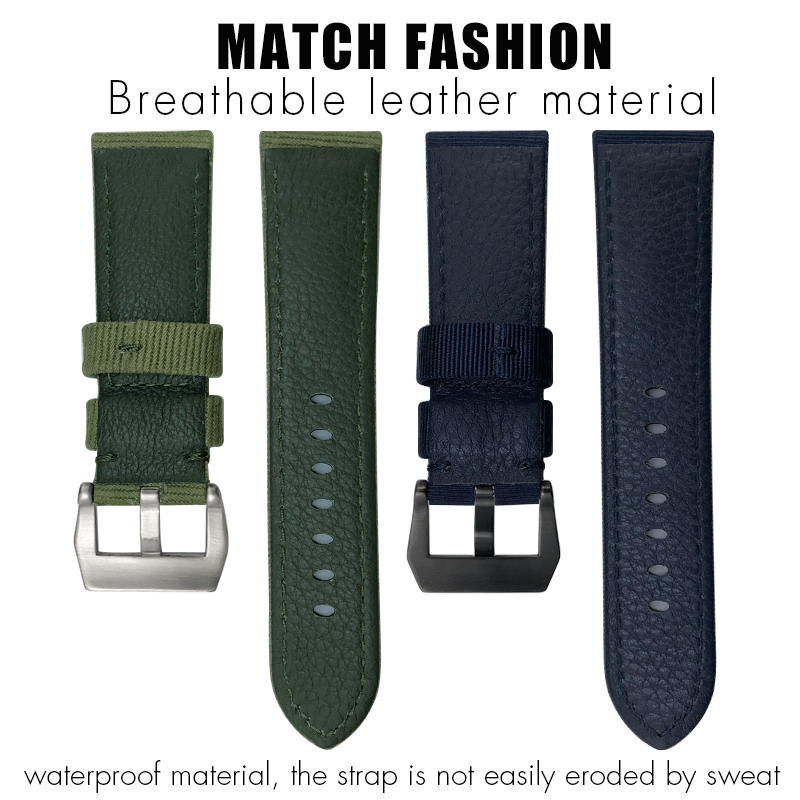 for Panerai 24mm New Nylon Wat - Canvas Strap Watch recensione e prezzo