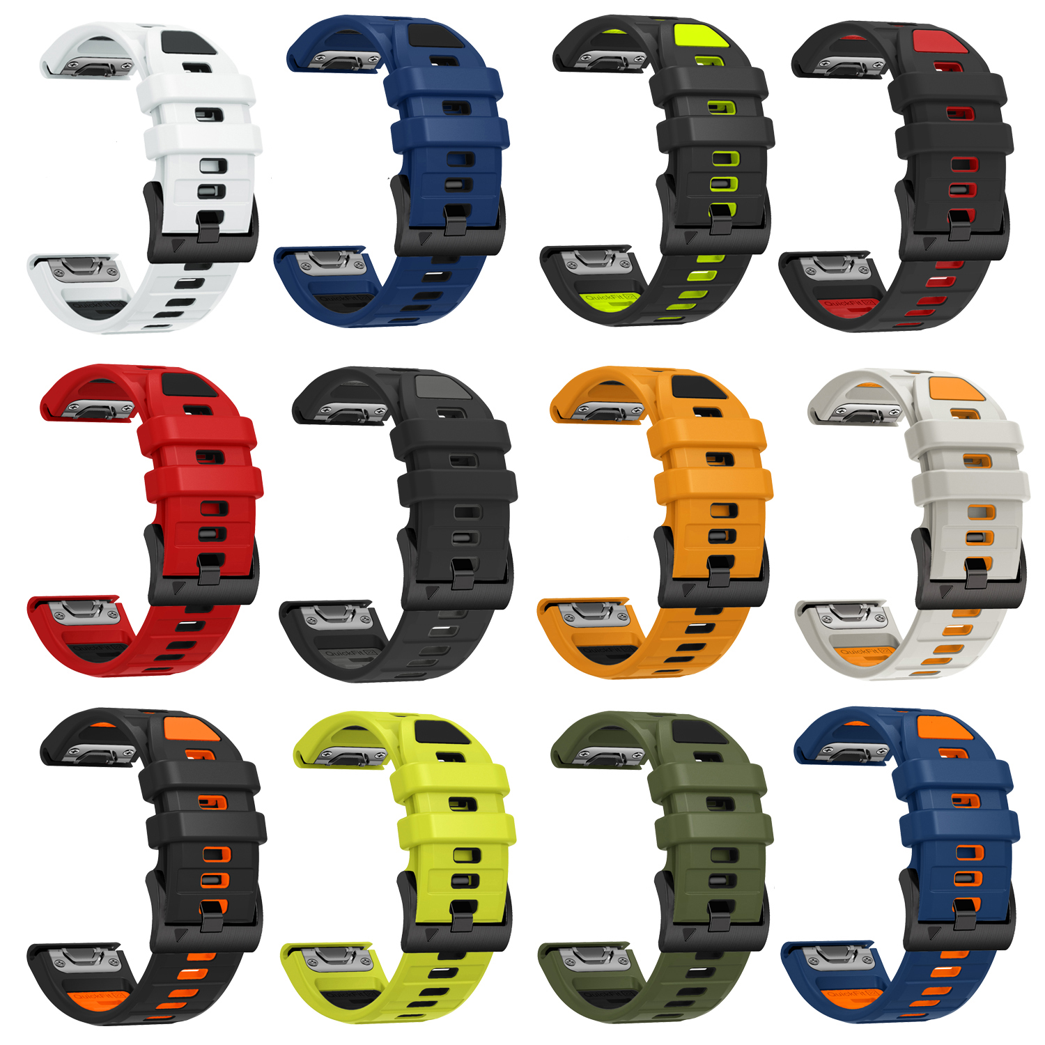 Fenix E 47mm Official QuickFit - Silicone Watch Band 22Mm recensione e prezzo