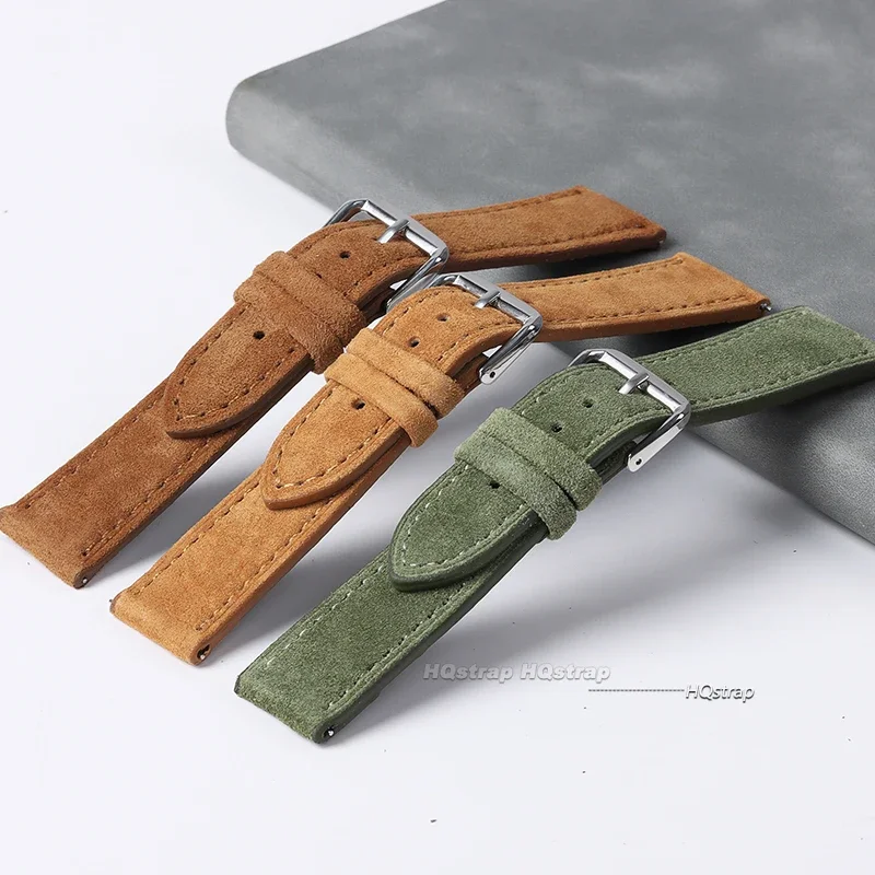 Suede Genuine Leather Watchban - Suede Strap Watch recensione e prezzo
