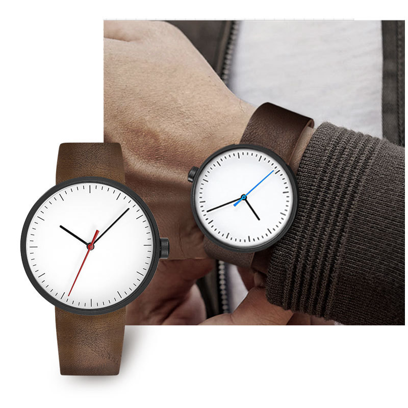 UTHAI Watch Men Simple Trendy  - Leather Watch Band Men recensione e prezzo