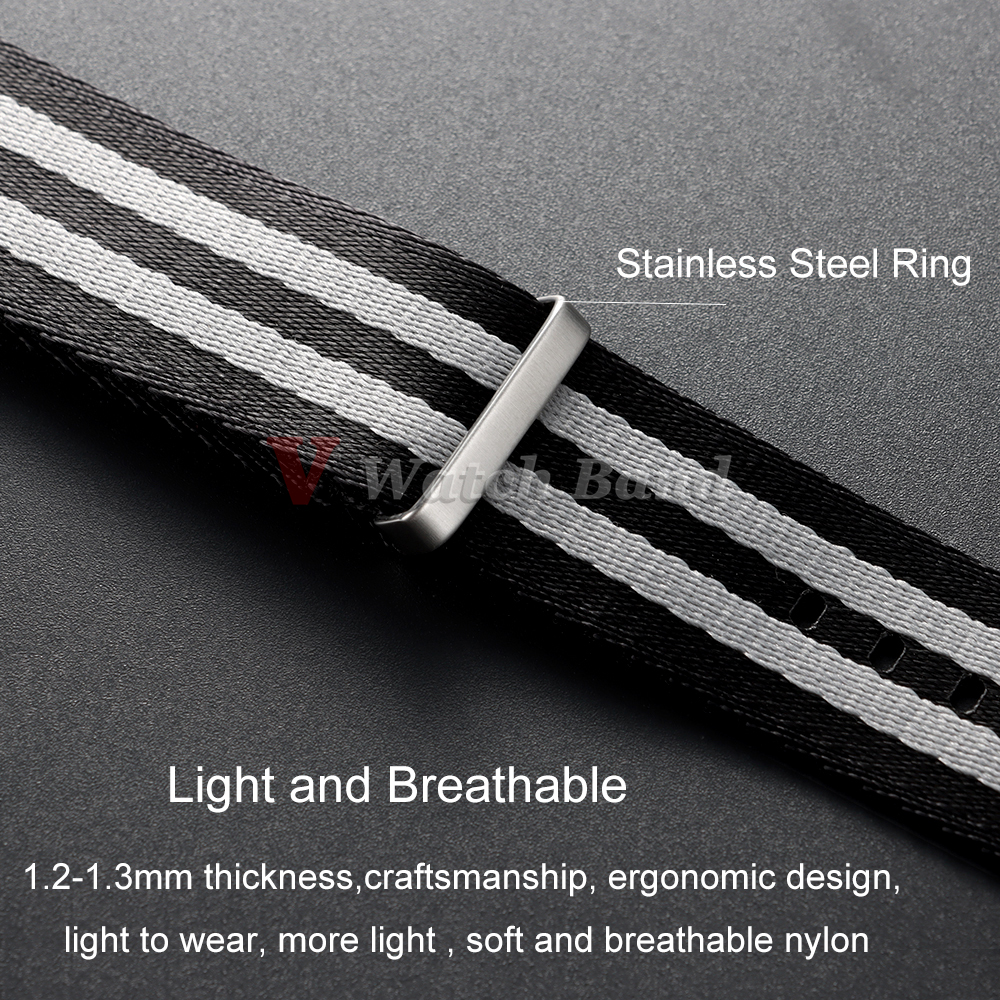 XL Super Long Size 330mm Nylon - Perlon Strap Woven recensione e prezzo