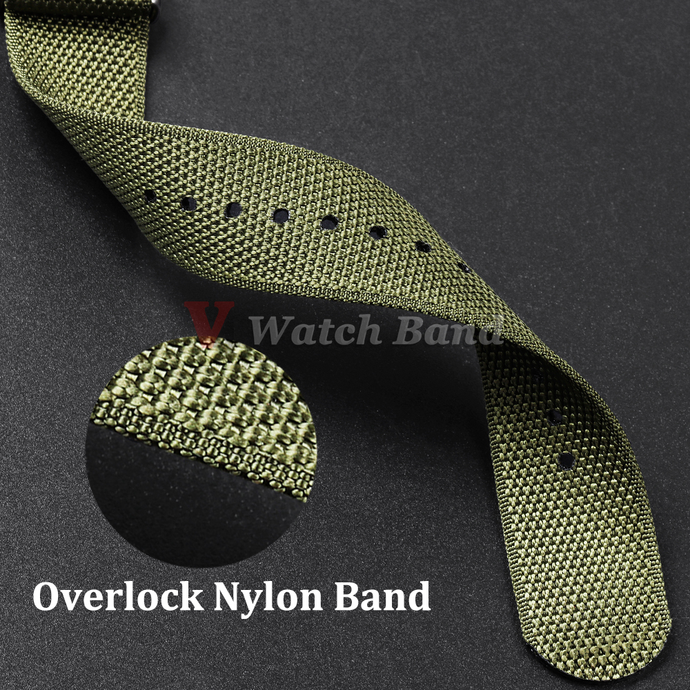 Dense Nylon Strap 20mm 22mm Wo - Perlon Strap Woven recensione e prezzo