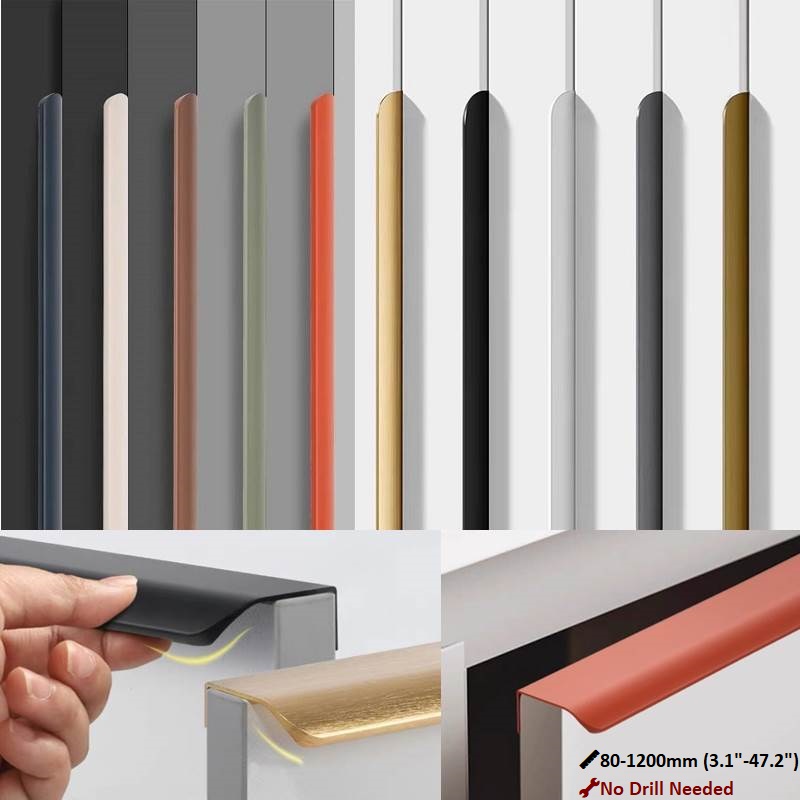 80mm-1200mm Invisible Aluminum - Curved Spring Bar recensione e prezzo